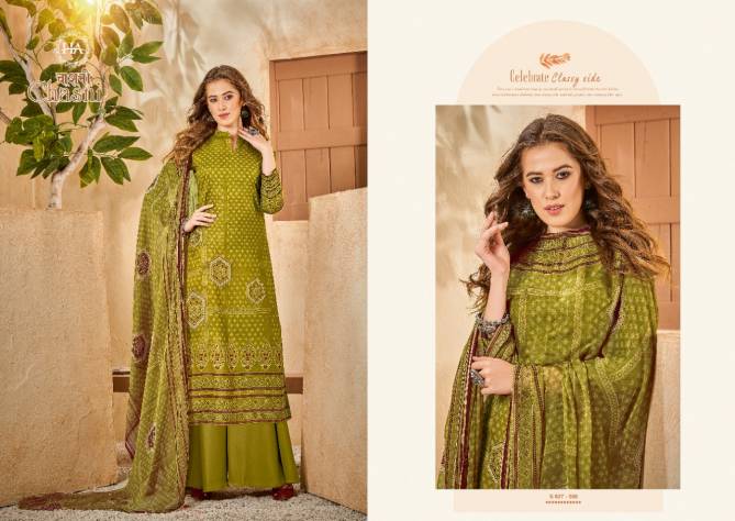 Harshit Chasni Ethnic Wear Pure Digital Printed Jam Cotton Dress Material Collection
